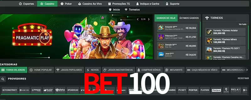 cassino bet100